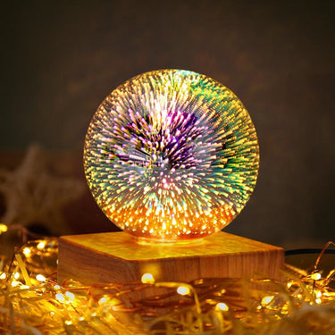 Lampe de nuit avec effet étoiles filantes